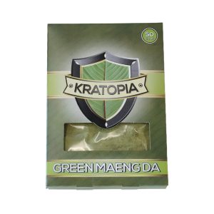 Green Maeng Da kratom powder premium Indonesian Mitragyna speciosa Kratom Bros