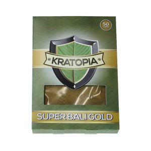 Super Bali Gold kratom powder premium Mitragyna speciosa Kratom Bros